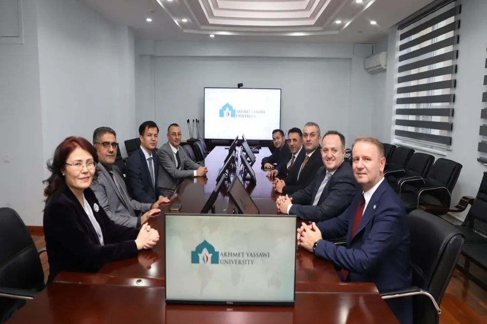 Ordu Üniversitesi ile Hoca Ahmet Yesevi Uluslararası Türk- Kazak Üniversitesi Arasında İş Birliği Protokolü İmzalandı