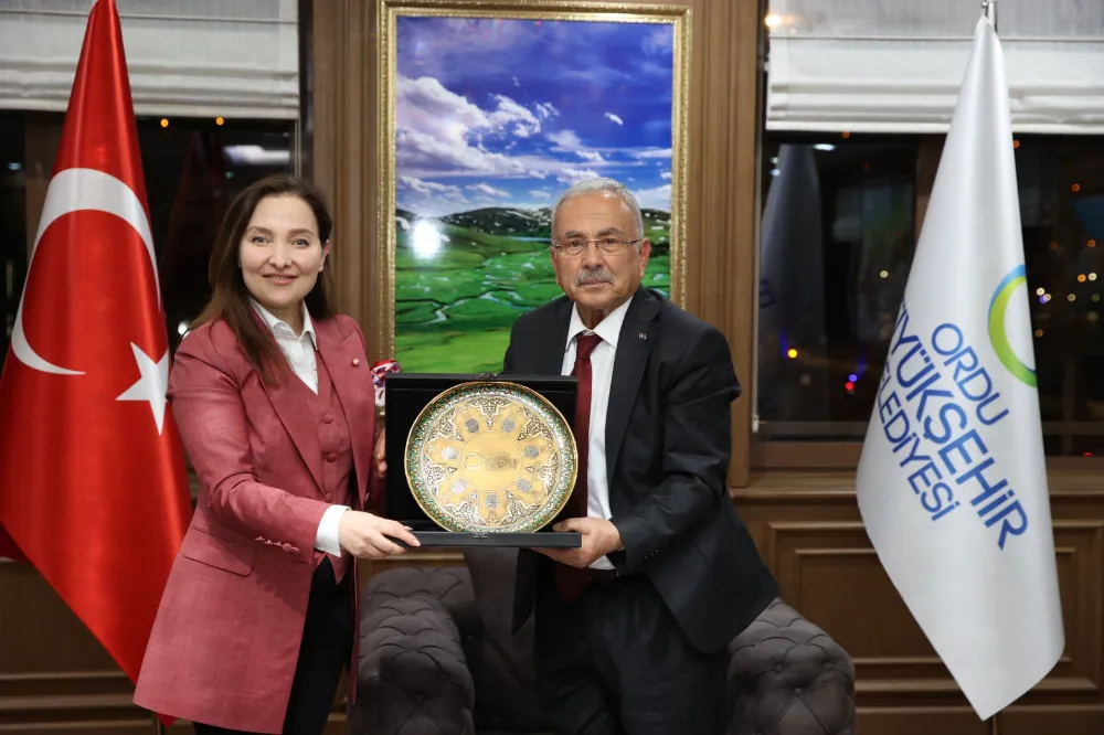 TÜRK ASILLI VİYANA EYALET MİLLETVEKİLİNDEN BAŞKAN GÜLER’E ZİYARET