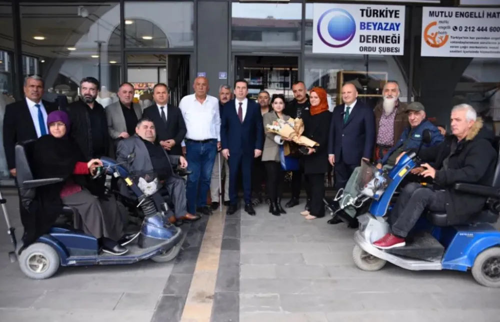 “Ünye, engelsiz bir şehir haline geldi”