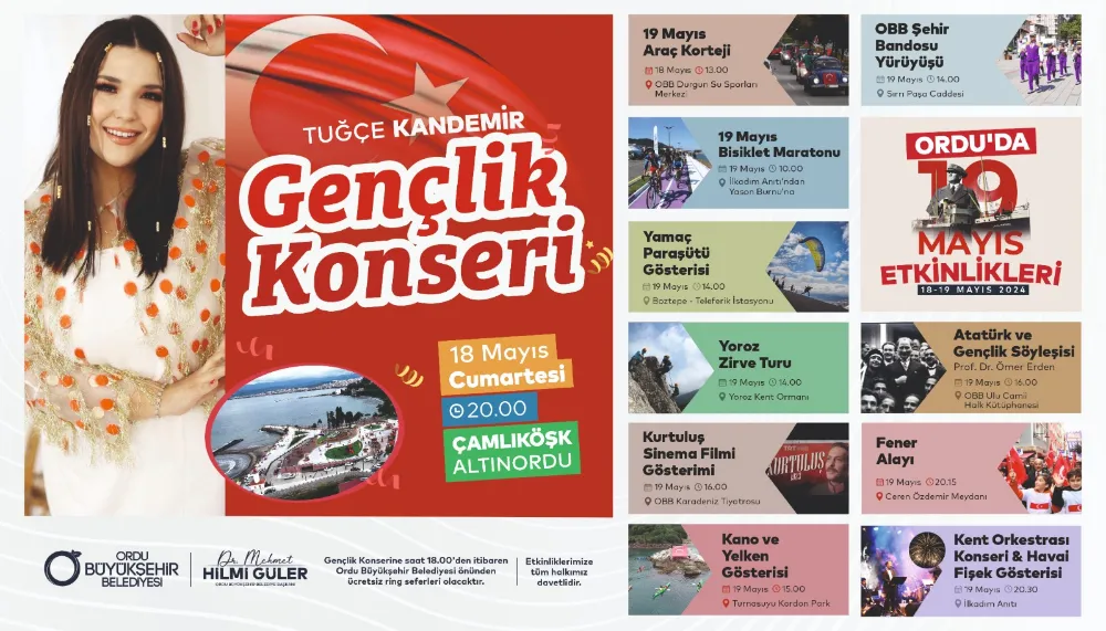 Altınordu, 2 gün boyunca şenlenecek