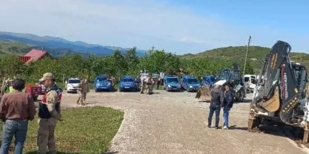 Perşembe’nin ardından yıkım Korgan’da…