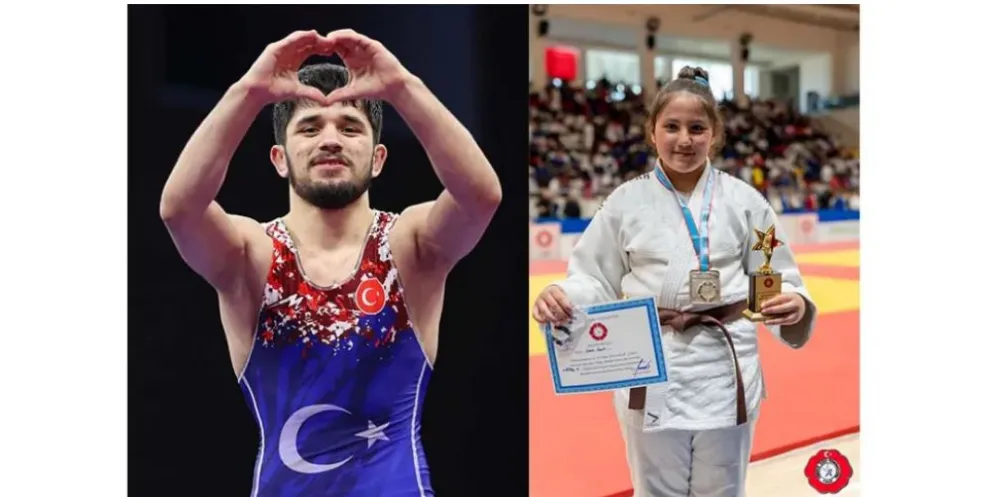 Büyükşehir’in sporcularından bir gümüş, bir altın madalya…