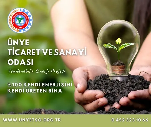 ÜTSO ENERJİSİNİ GÜNEŞTEN ALIYOR...         