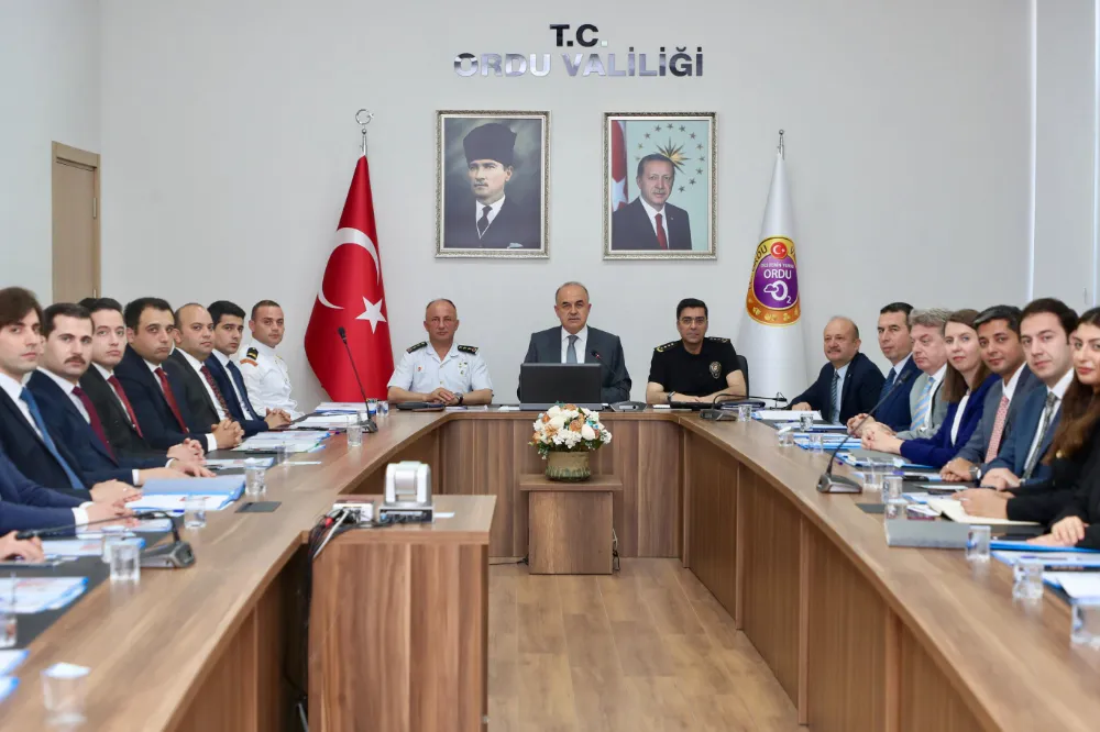 Haziran Ayı İl Güvenlik Asayiş ve Koordinasyon Toplantısı Yapıldı