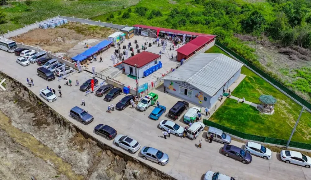 Ordu’nun ilk Atık Getirme Merkezi Ünye’de