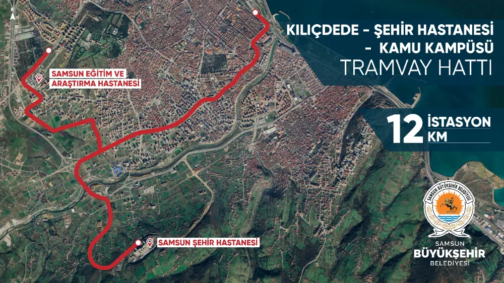Başkan Doğan, “Şehir Hastanesi Tramvay Hattı Projemiz 5 Ocak 2025 tarihinde Resmi Gazete’de yayımlanan 