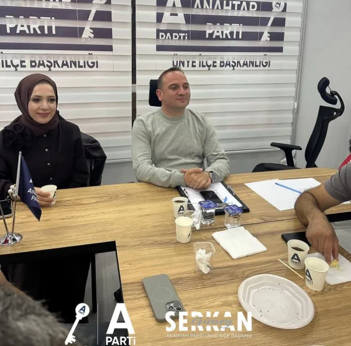 Anahtar Parti Ünye İlçe Teşkilatında Haftalık Olağan Toplantı Gerçekleştirildi