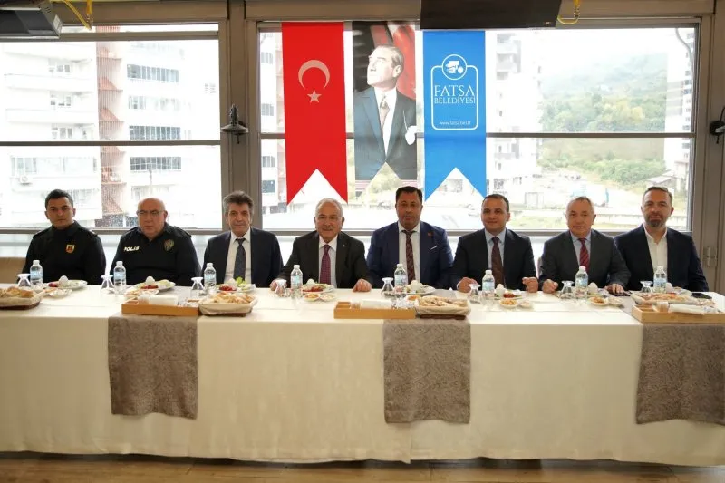 FATSALI MUHTARLAR BİRLİK BERABERLİK KAHVALTISINDA BULUŞTU