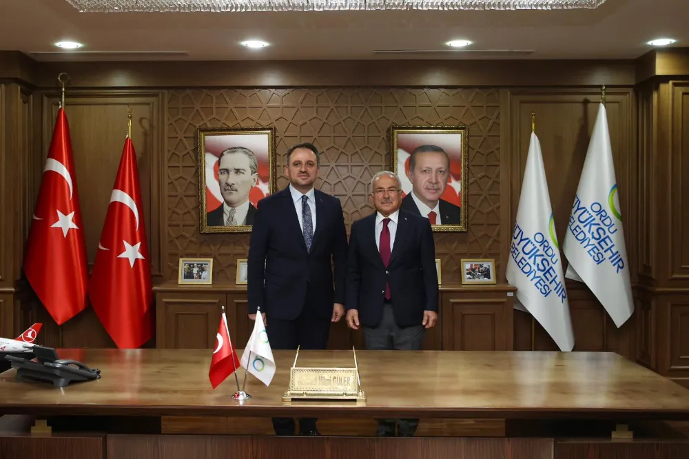 GENÇLİK VE SPOR BAKAN YARDIMCISI ENES EMİNOĞLU ORDU BÜYÜKŞEHİR’DE