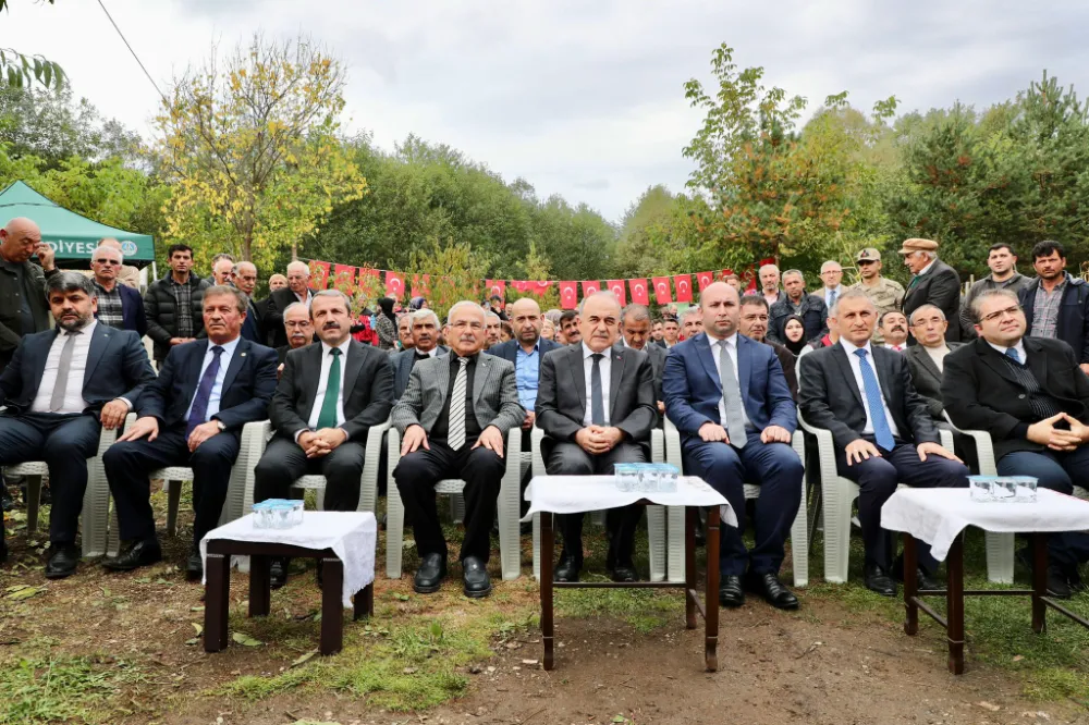 Vali Erol, Akkuş’ta Şeker Fasulyesi Hasat Törenine Katıldı