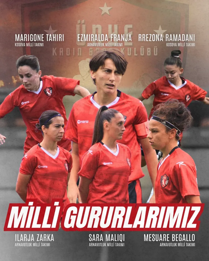 ÜNYE KADIN SPOR’UN 6 OYUNCUSUNA MİLLİ DAVET