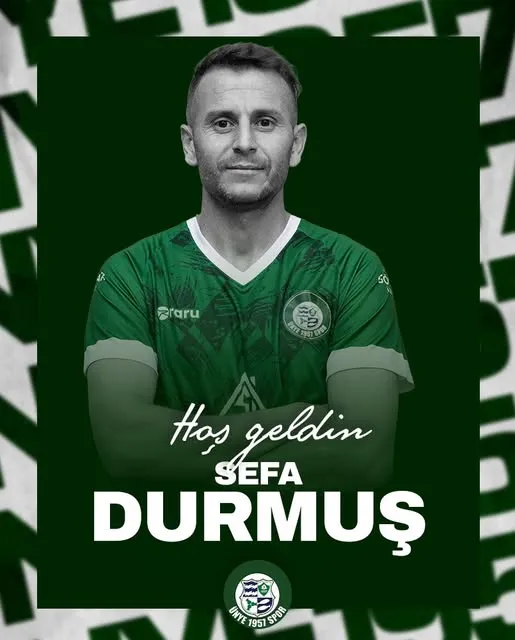 Ünye 1957 Spor, Sefa Durmuş’u Kadrosuna Kattı.