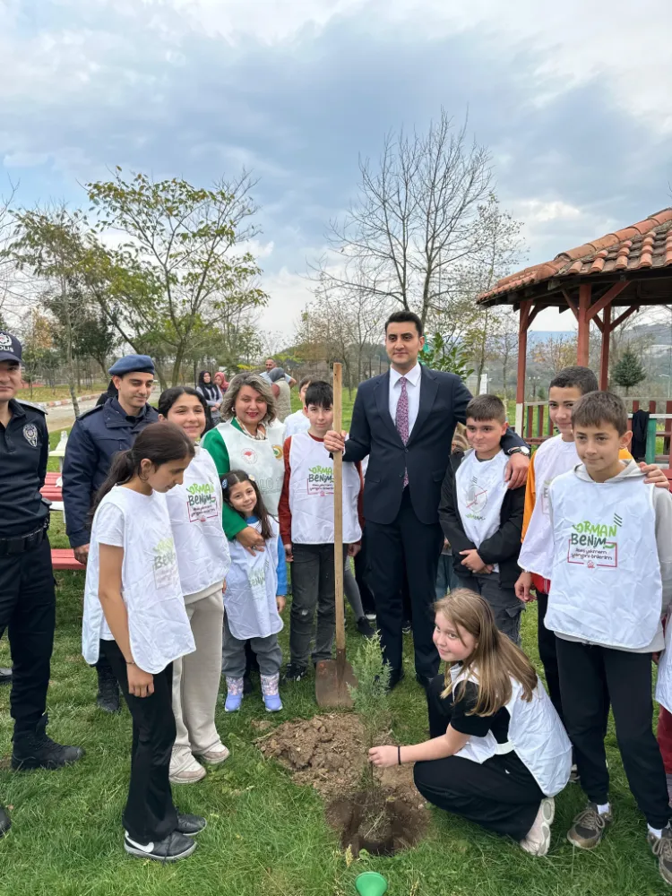 Çamaş’ta 11 Kasım Milli Ağaçlandırma Günü Kutlandı