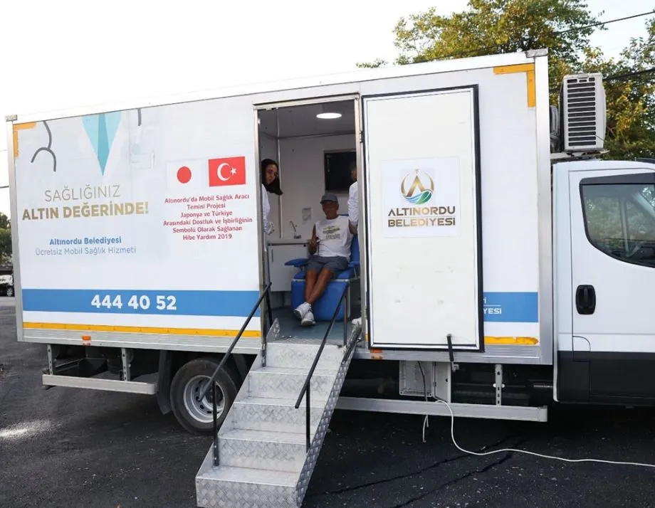 ALTINORDU’DA MOBİL SAĞLIK HİZMETİ 2 BİN 665 VATANDAŞA ULAŞTI