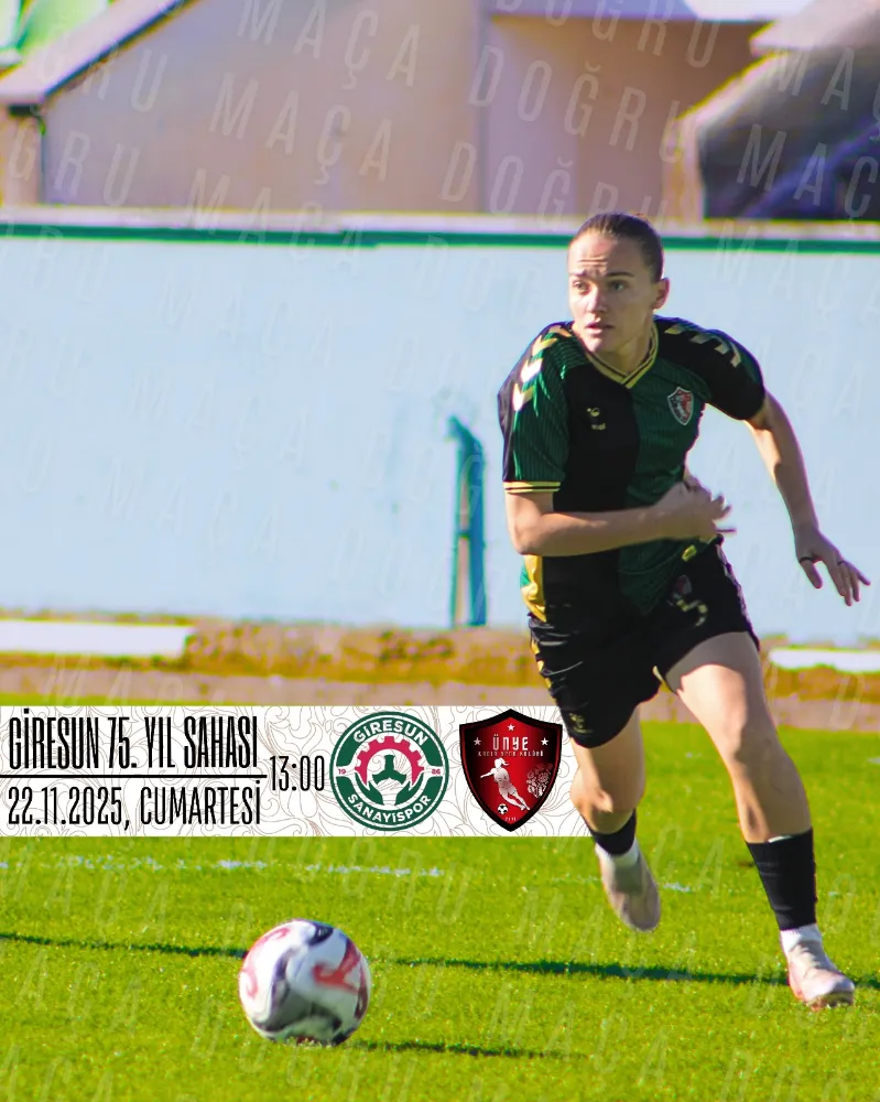 ÜNYE KADIN SK, GİRESUN’DA 3 PUAN PEŞİNDE!