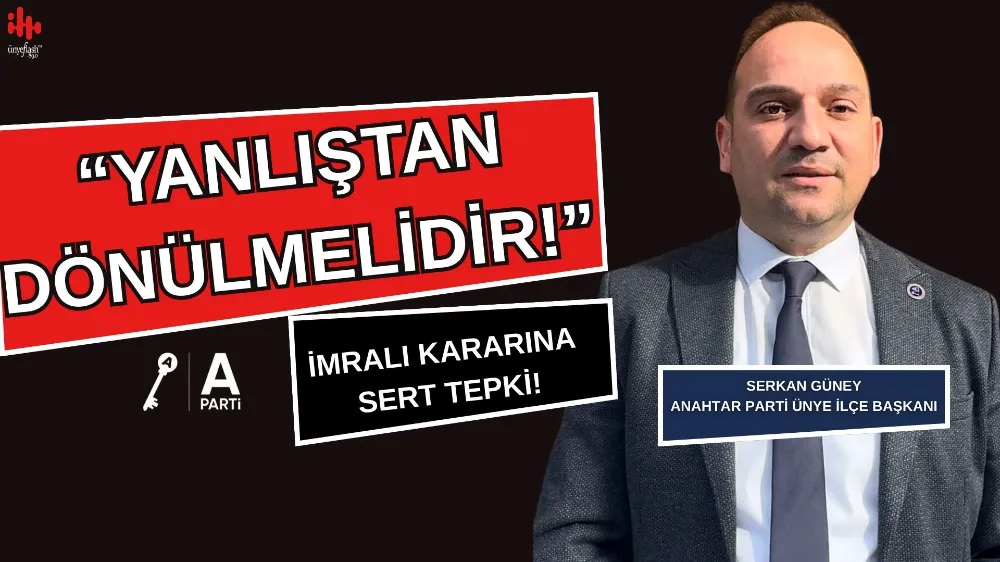 “BU YANLIŞTAN DÖNÜLMELİDİR!”