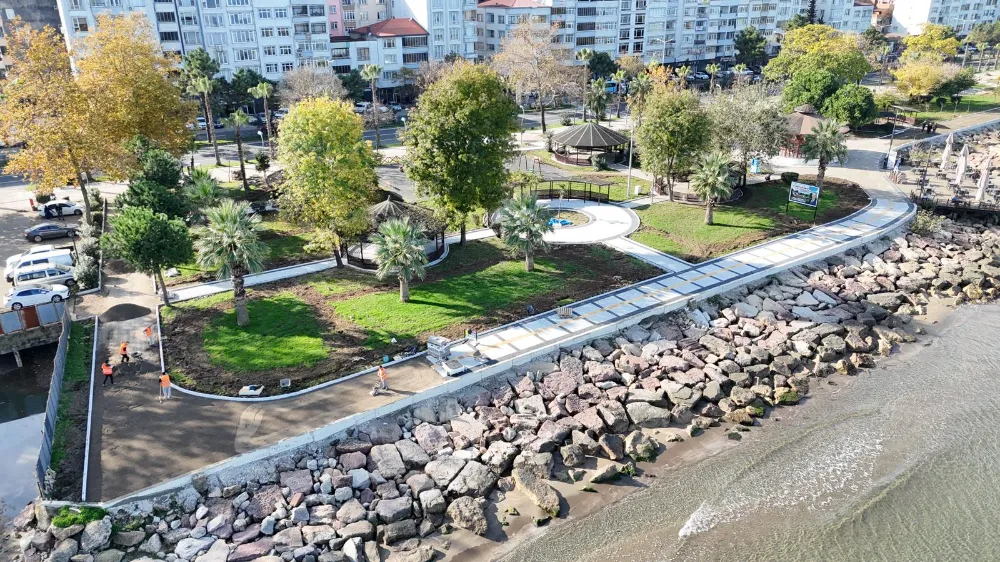 Fatsa Atatürk Parkı’nda Çalışmalar Sürüyor