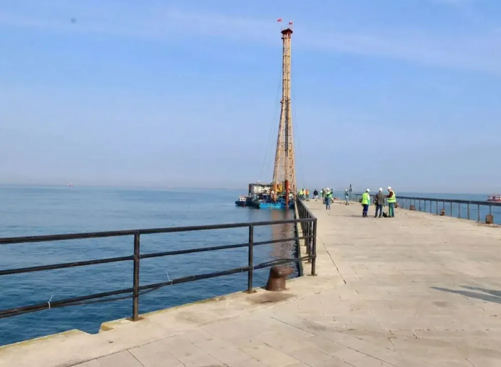 Altınordu Rıhtımda Çalışmalar Tam Gaz Devam!