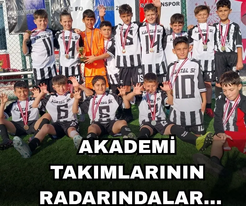 ÜNYE KARTAL SK, AKADEMİ TAKIMLARININ RADARINDA!