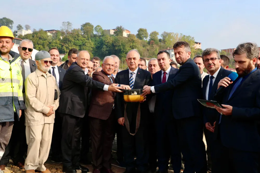 ÜNYE YATILI HAFIZLIK KUR’AN KURSUNUN TEMELİ ATILDI…