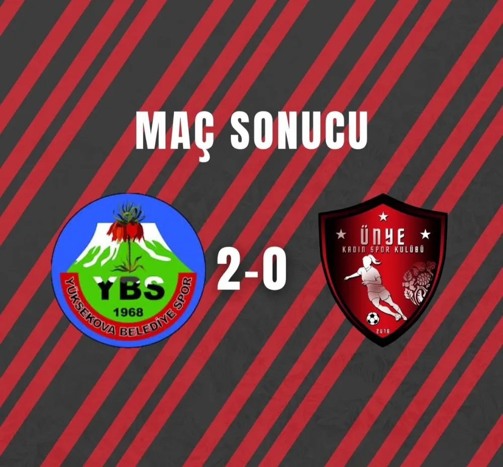 ÜNYE KADIN SPOR KULÜBÜ, HAKKÂRİ’DEN ELİ BOŞ DÖNDÜ!