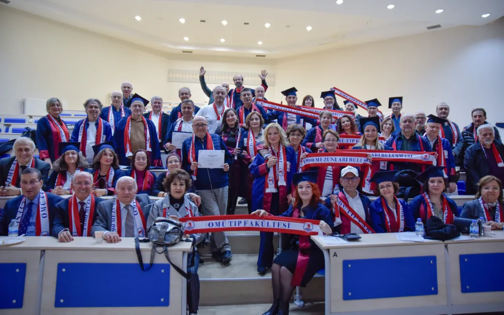 OMÜ 1990 Yılı Tıp Fakültesi Mezunlarının 35. Yılı Kutlaması