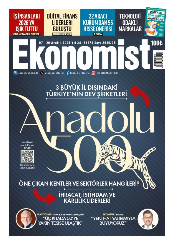 Ekonomist Dergisi,  “Anadolu’nun En Büyük 500 Şirketi” Açıklandı...