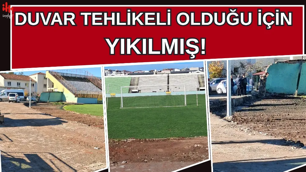 TEHLİKE OLUŞTURDUĞU İÇİN YIKILMIŞ..