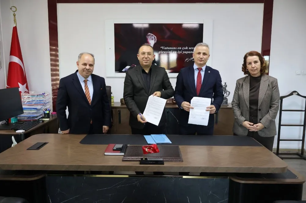 İş birliği protokolü imzalandı. 