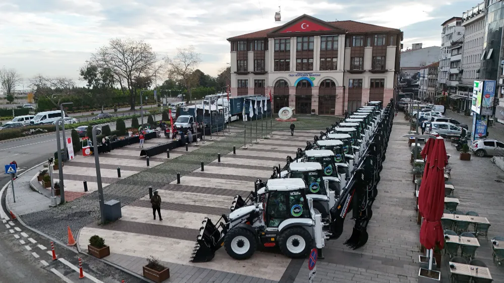 BÜYÜKŞEHİRİN ARAÇ FİLOSU 340’A YÜKSELDİ