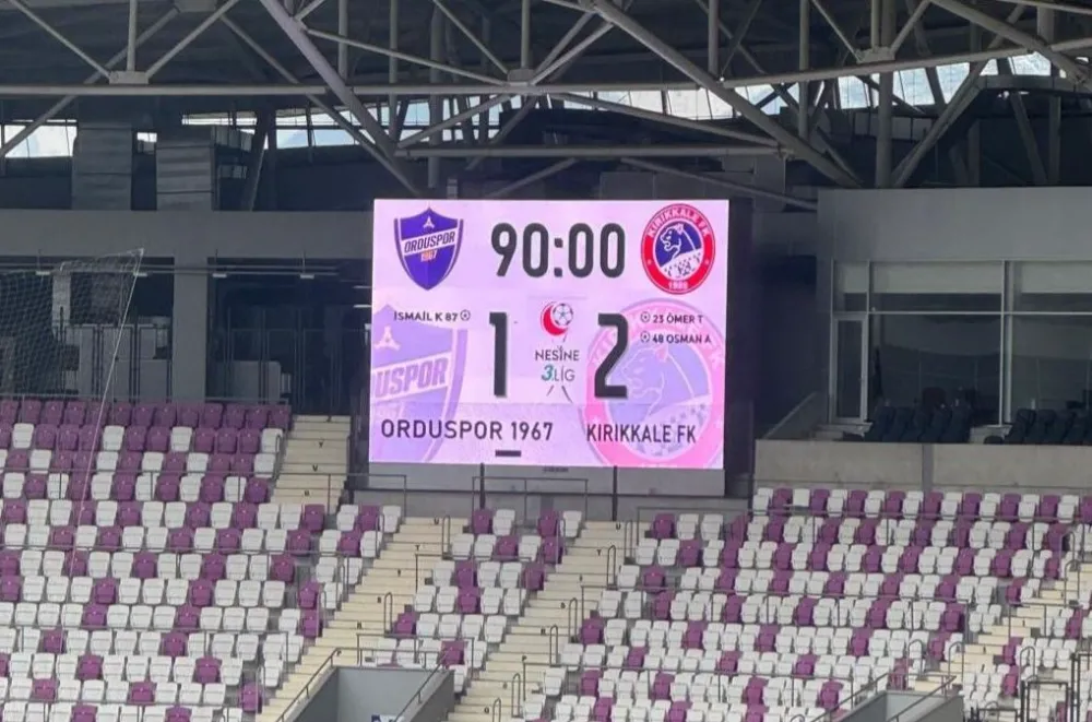 Orduspor 1967 A.Ş. ZİRVEDEN UZAKLAŞTI!