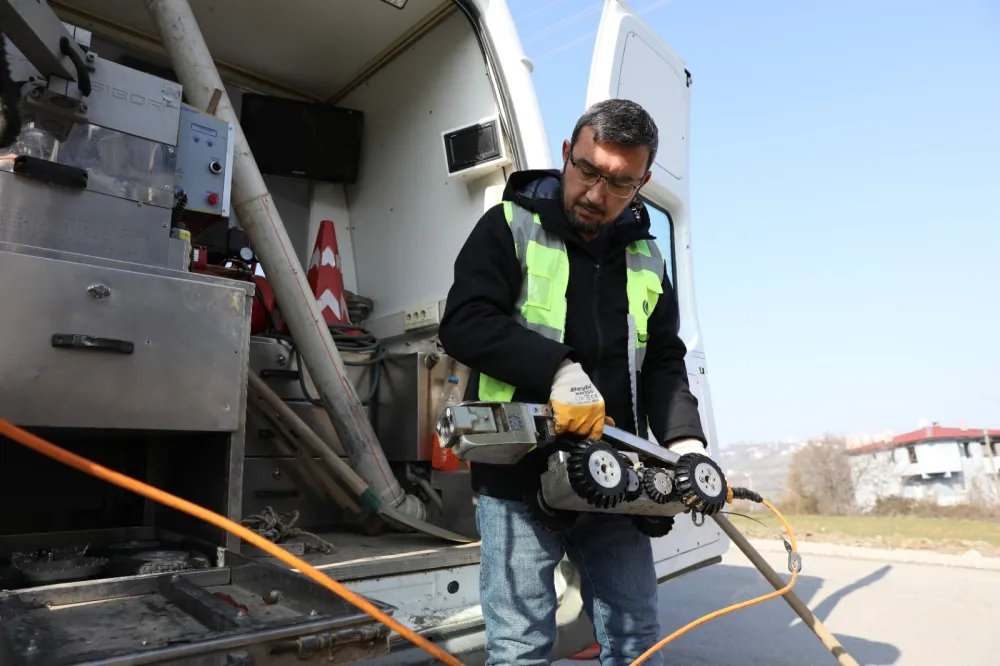 Samsun SASKİ’den kanal arızalarına robotlu çözüm!