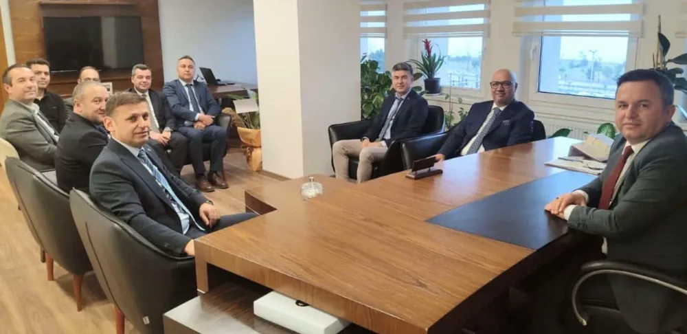 Ünye’li Okul Müdürlerinden Giresun İl Millî Eğitim Müdürü Özgür Tokgöz’e Ziyaret
