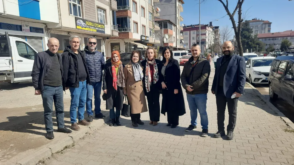 İYİ PARTİ ÜNYE TEŞKİLATINDAN EMEKÇİ KADINLARA ANLAMLI ZİYARET