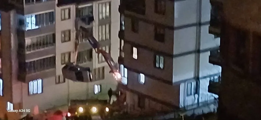 Geri Geri Kayan Araç Takla Attı, 7 Yaralı