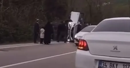 Kumru-Fatsa Yolunda İki Araç Çarpıştı : 3 Yaralı!