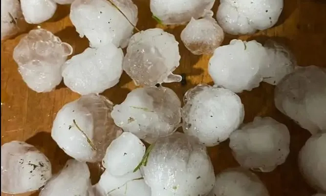 Fatsa Beyceli’de Kuvvetli Dolu Yağışı!