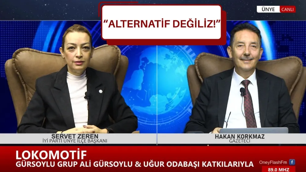 BAŞKAN ZEREN: “ALTERNATİF DEĞİLİZ!”