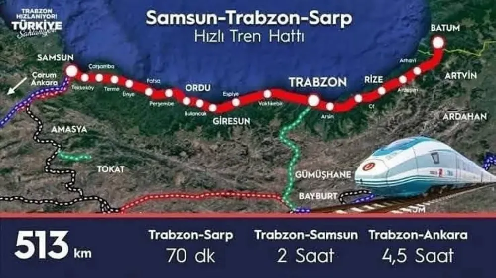 Ünye, Fatsa, Perşembe, Altınordu ve Gülyalı ilçelerinde belirlenen lokasyonlarda durak olacak. 