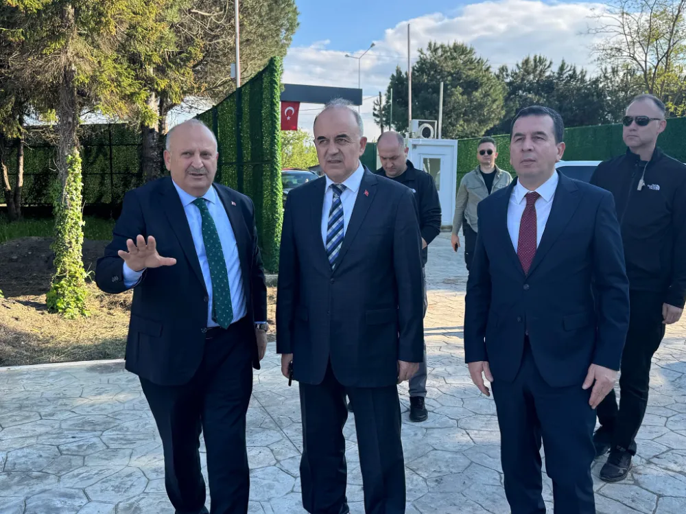 Vali Erol, Belediye Başkanı Hüseyin TAVLI