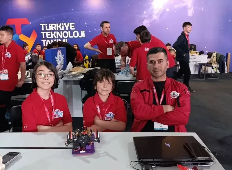 Korganlı Öğrencilerden KKTC’de TEKNOFEST Gururu