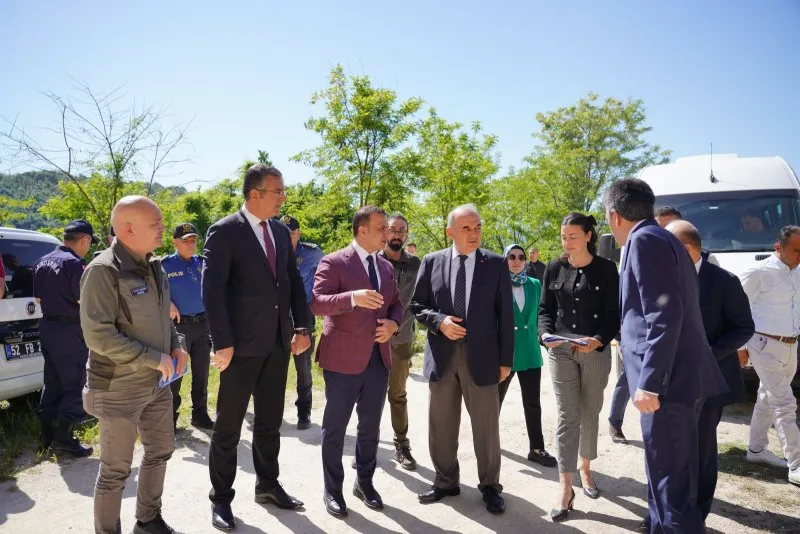 VALİ EROL’DAN FATSA DOĞAL YAŞAM ALANI PROJESİNE İNCELEME
