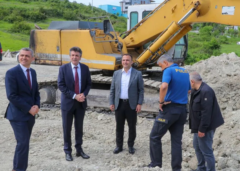 FATSA AYAZLI İLKÖĞRETİM OKULU’NUN TEMELİ ATILDI