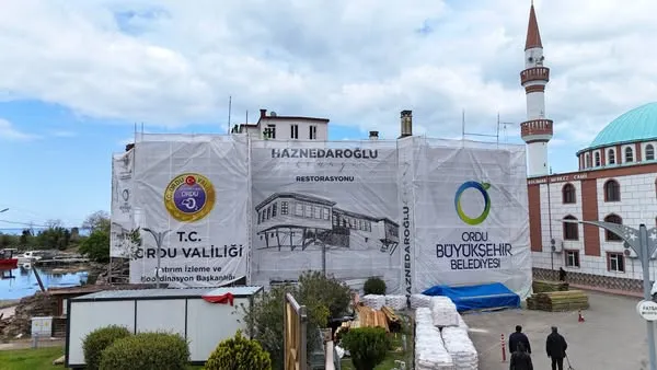 HAZNEDAROĞLU KONAĞI KENT MÜZESİNE DÖNÜŞÜYOR… 