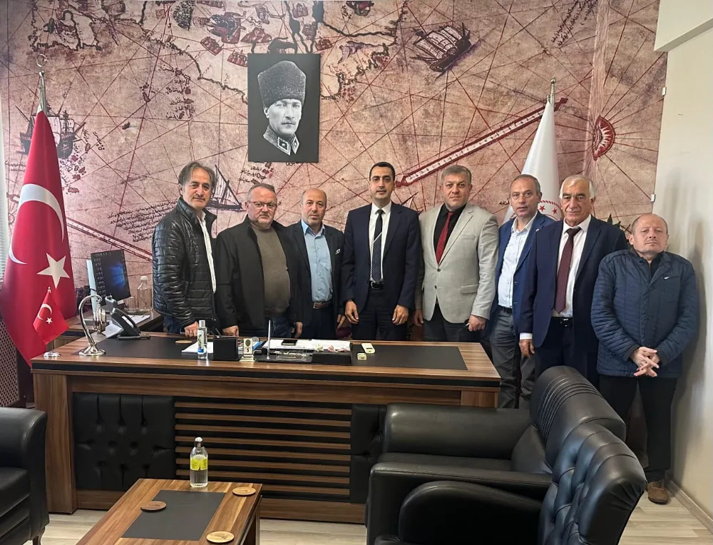 ÜSTP’den Liman Başkanı Alper Satılmış’a Ziyaret