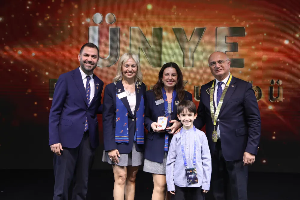ÜNYE ROTARY’DEN BÜYÜK BAŞARI: SİHİRLİ YILDIZLAR ÖDÜLÜNÜ KAZANDI!