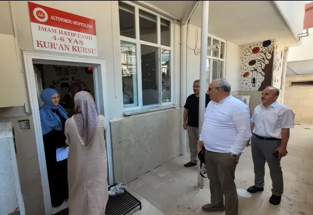Yaz Kur’an Kurslarına Hazırlık Ziyareti