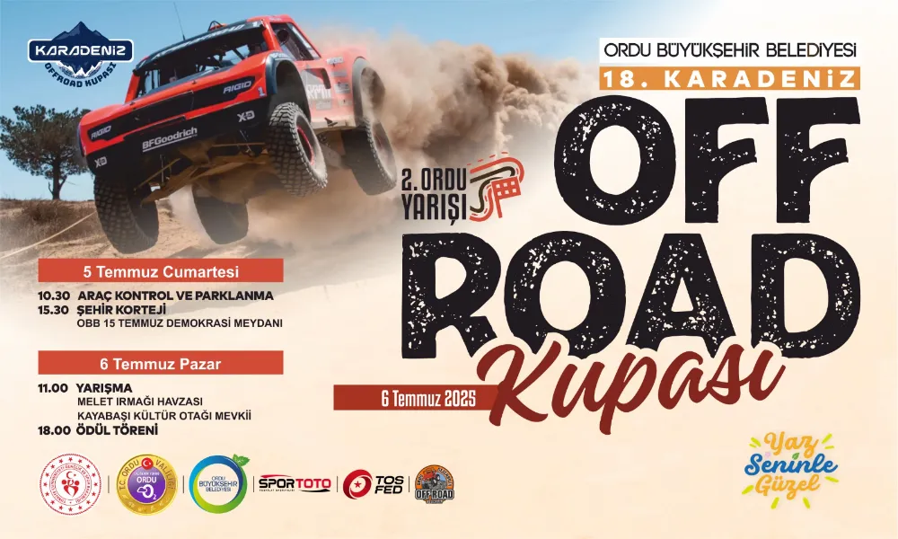 OFF-ROAD KARADENİZ KUPASI YARIŞLARI ORDU