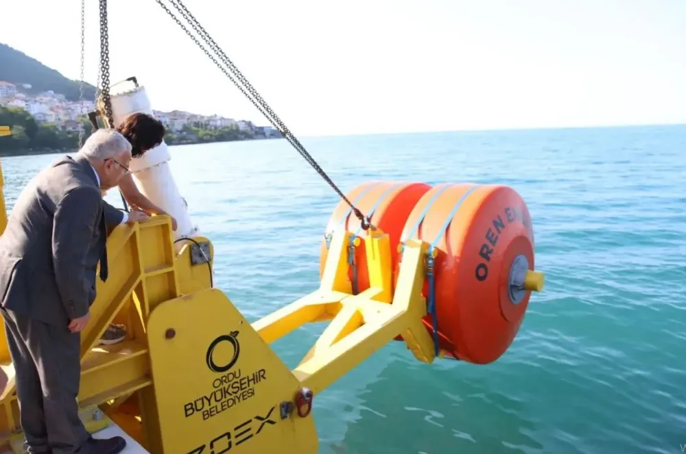 Ordu’da Dalgadan Elektrik Üretimi Başladı