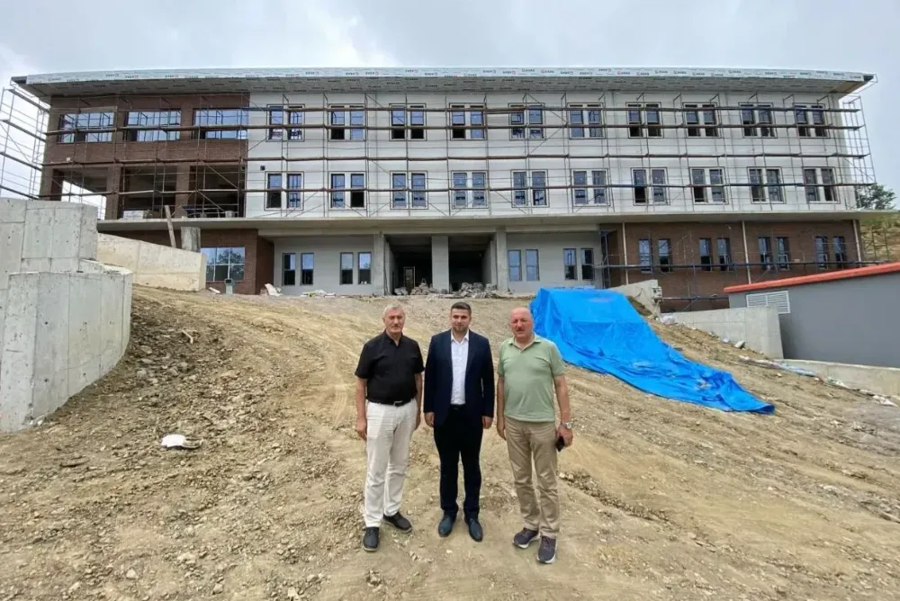 Çaybaşı Devlet Hastanesi İnşaatında Çalışmalar Hızla Devam Ediyor